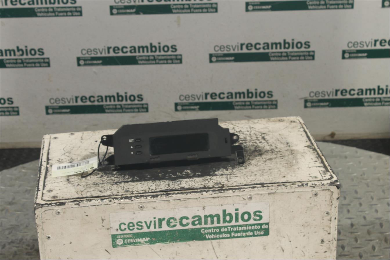 Pantalla de información