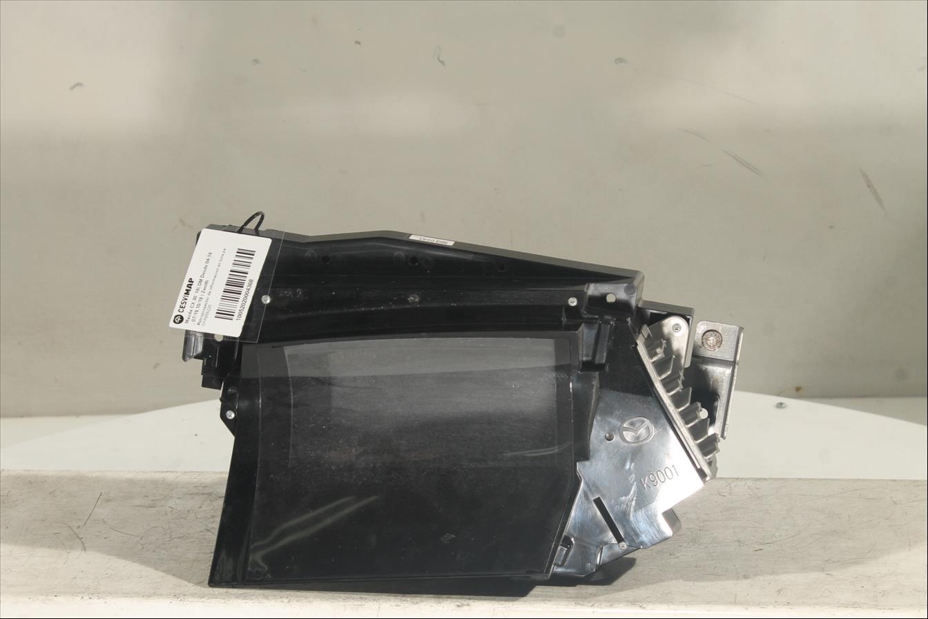Retroproyector de informacion en luna parabrisas