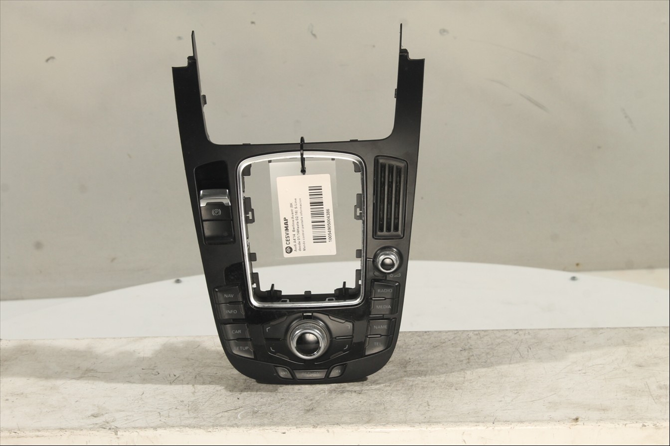 Mando control pantalla informacion