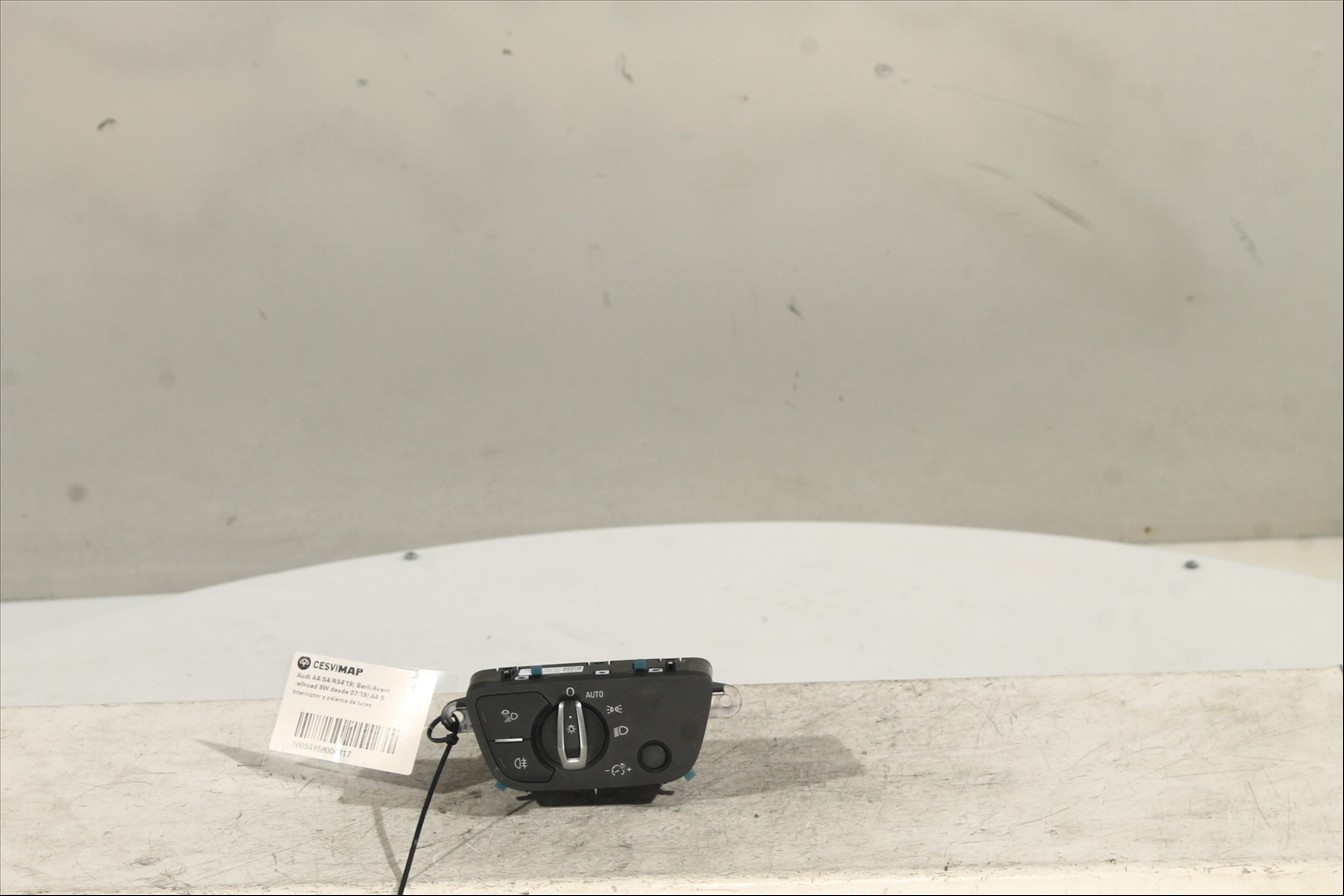 Interruptor y palanca de luces